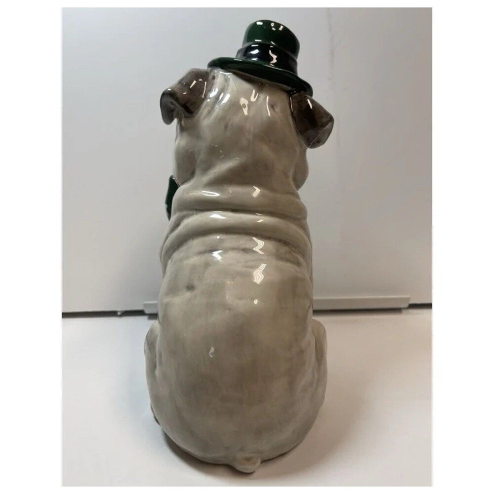 Blue Sky Clayworks 2021 St Patrick’s Day Irish Dog Figurine (Sm Chip) - Picture 3 of 8